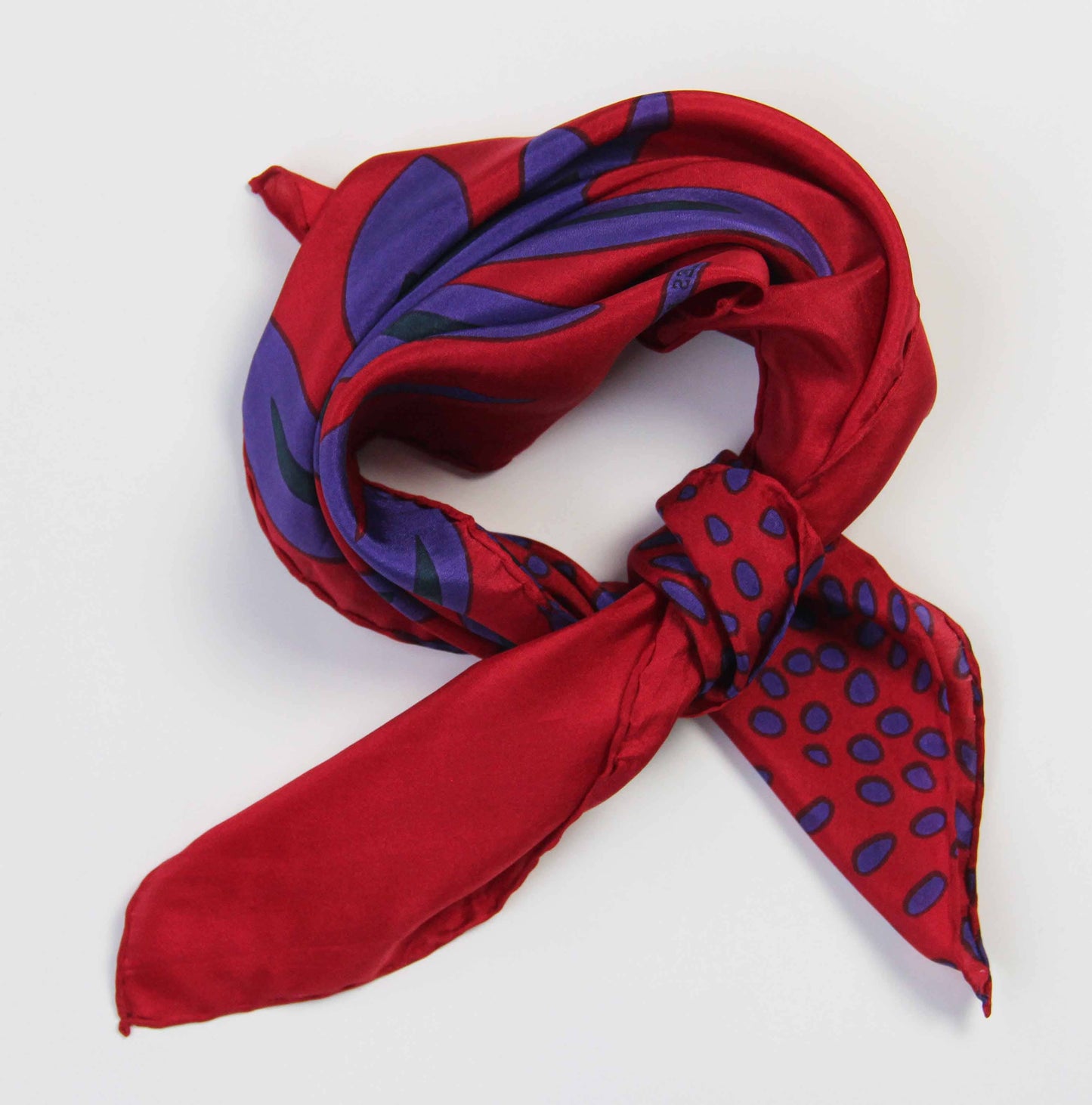 Foulard - Mini Barbizon Rouge Red