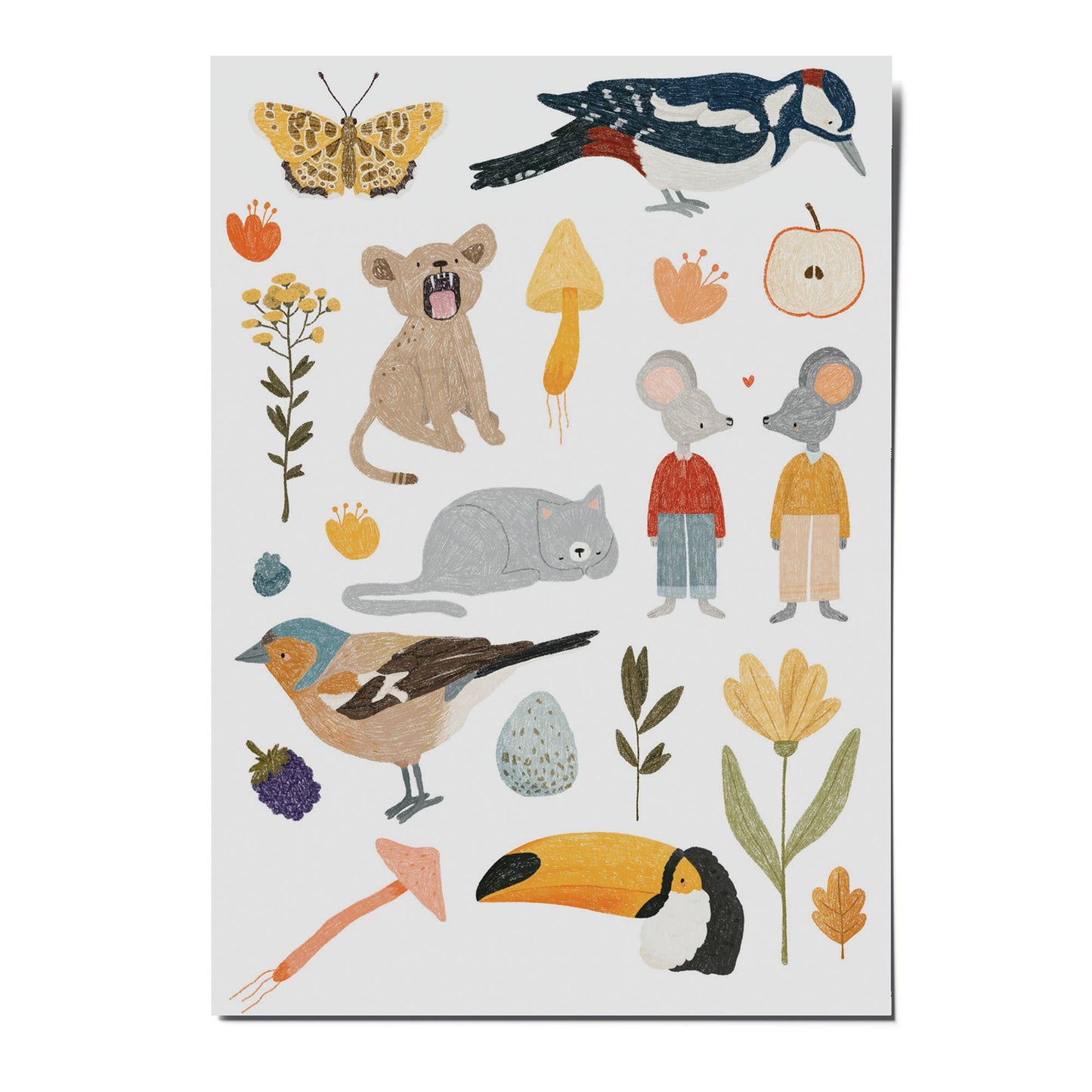TATTOOS - jardin jaune