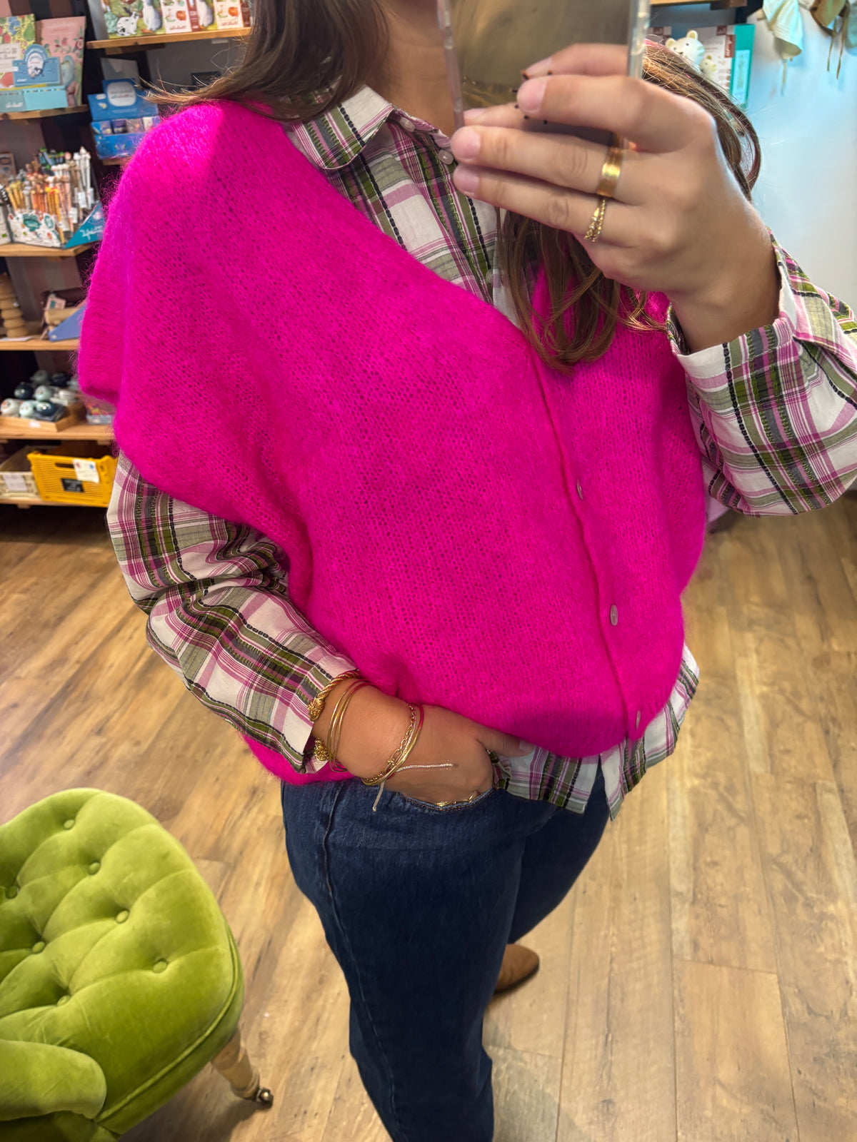 Gilet FUSHIA - Madeleine