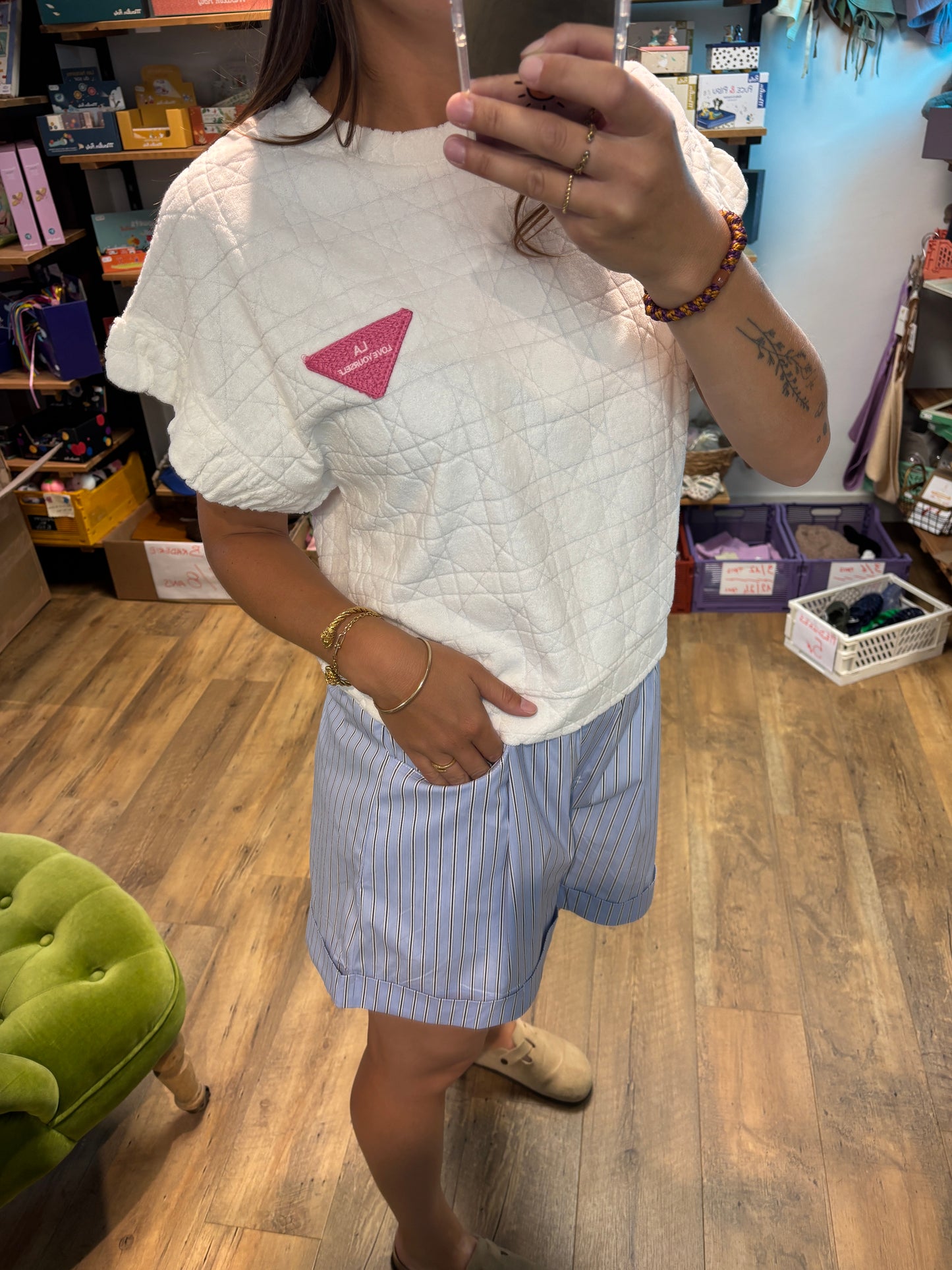 Tee-shirt ECRU - Mirella