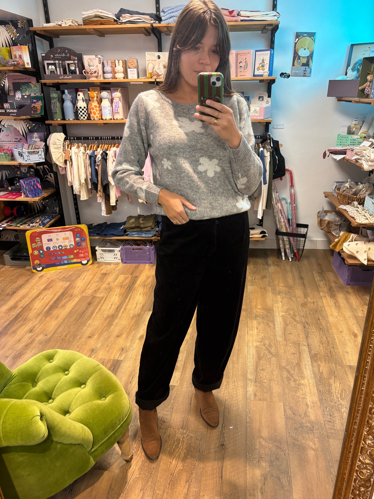 Pull GREY MELANGE - Ihkamara