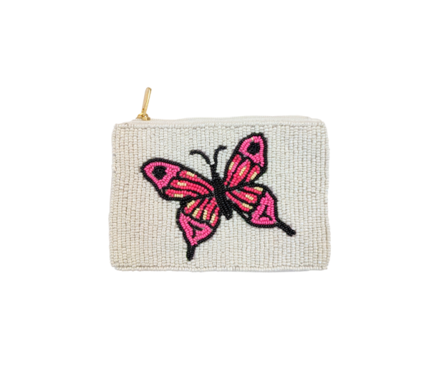 Porte-monnaie PAPILLON BLANC