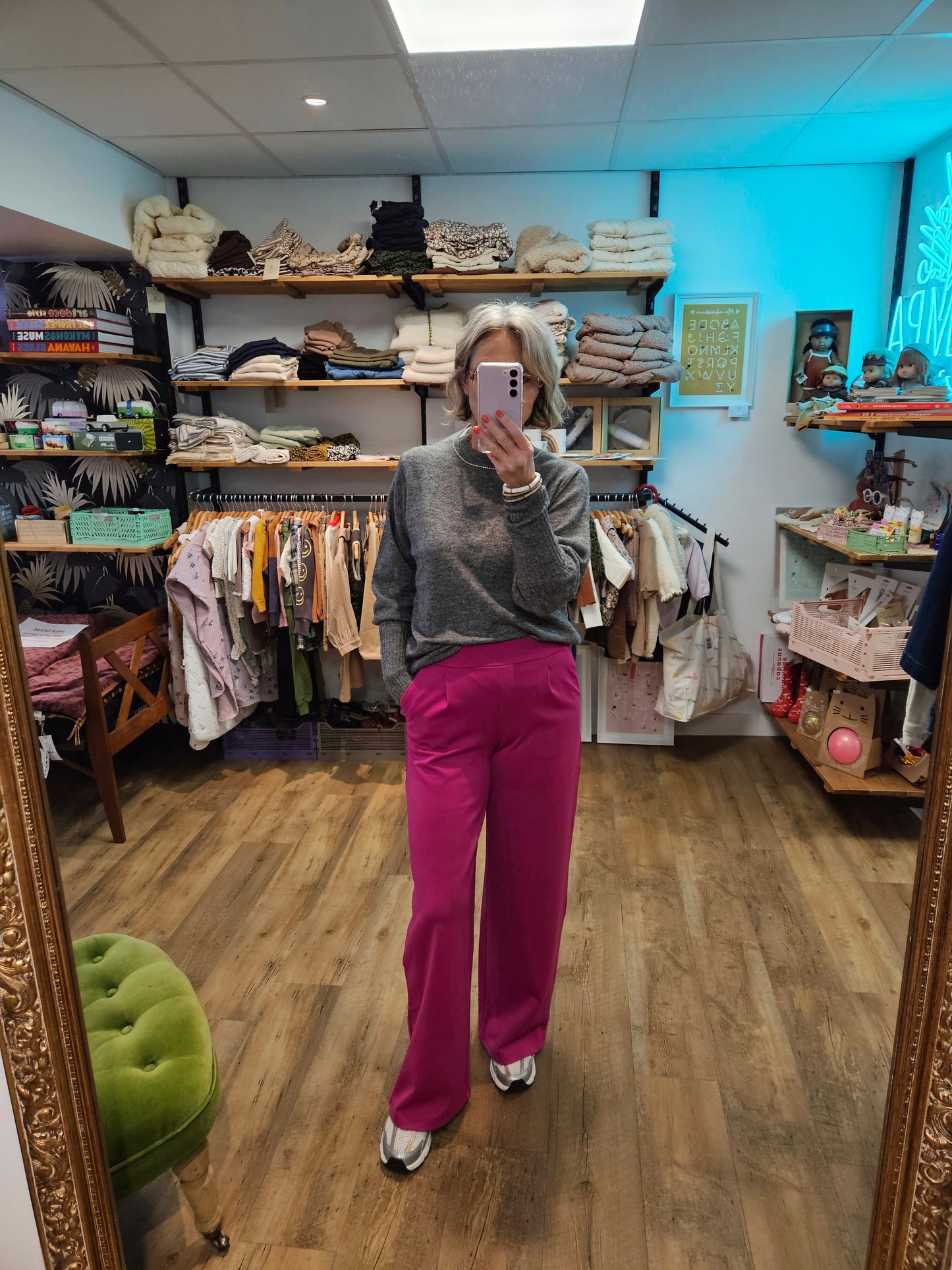 Pantalon FUCHSIA-Ihkate sus long’