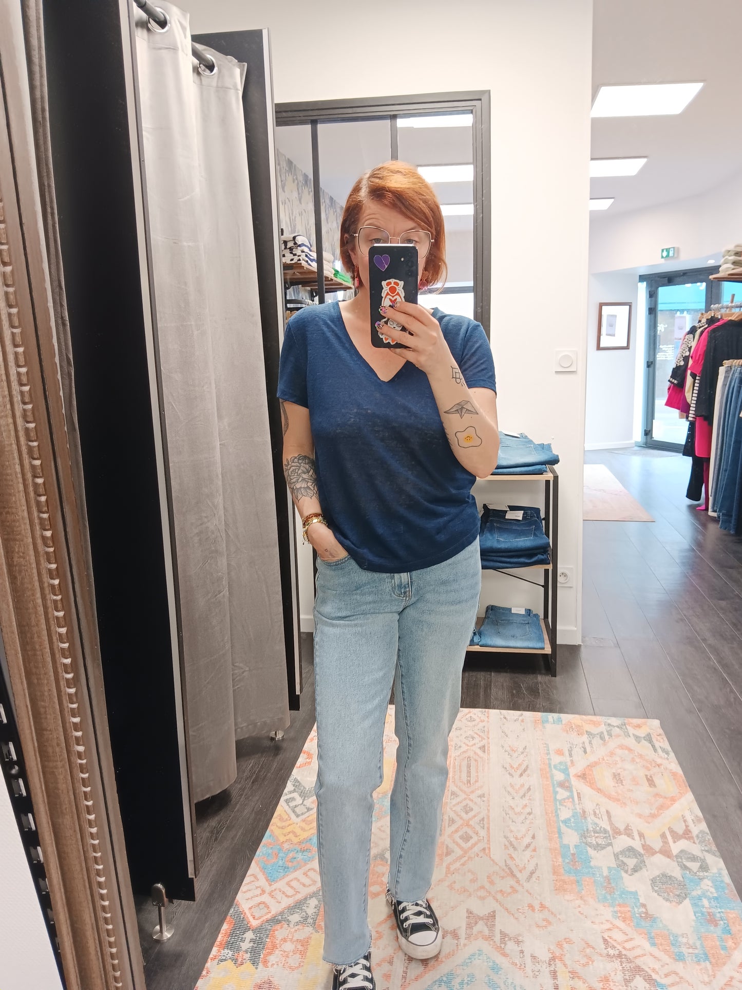 T-shirt NAVY - Darla