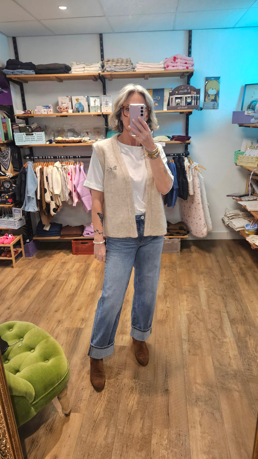 Gilet BEIGE - Phyllis