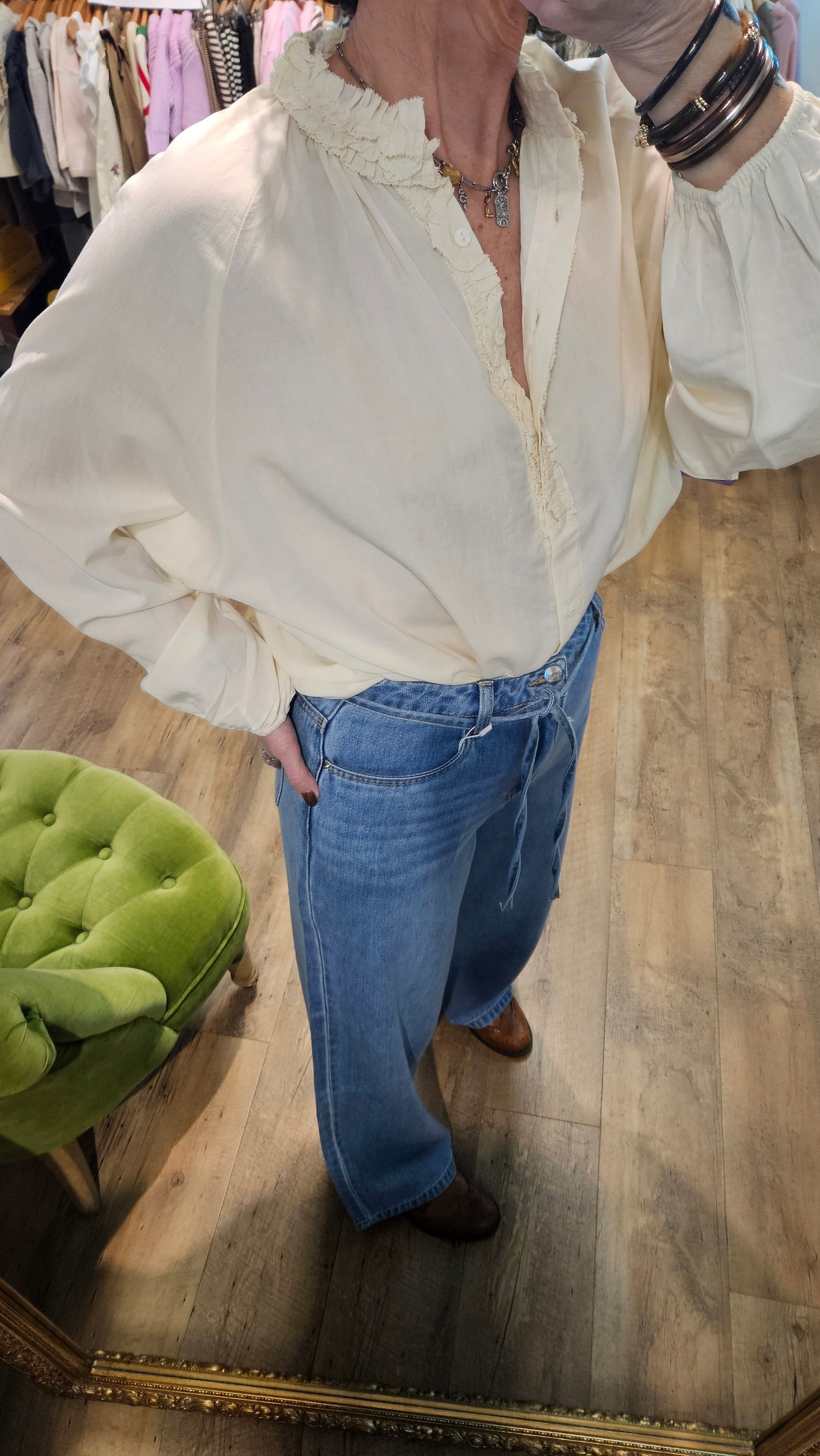 Chemise IVOIRE - Flamenca