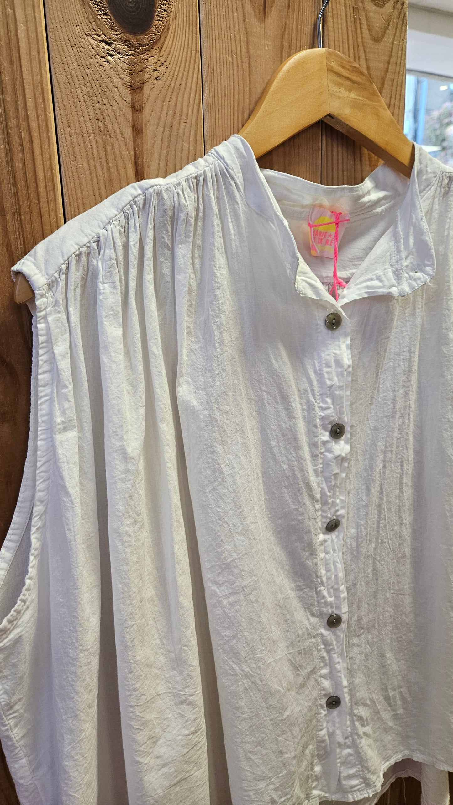 Top BLANC - Agathe