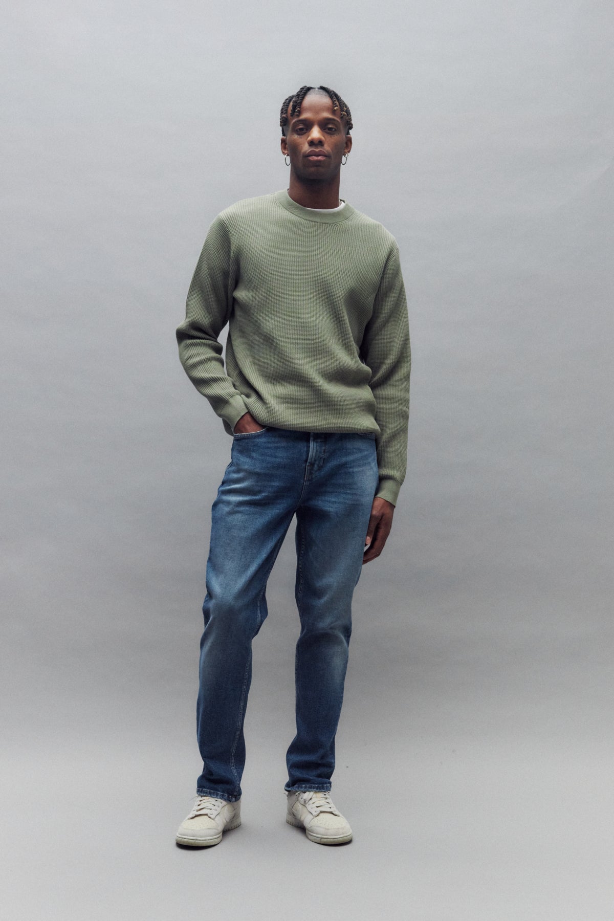 Jean MEDIUM BLUE DENIM - SDISNI RYAN