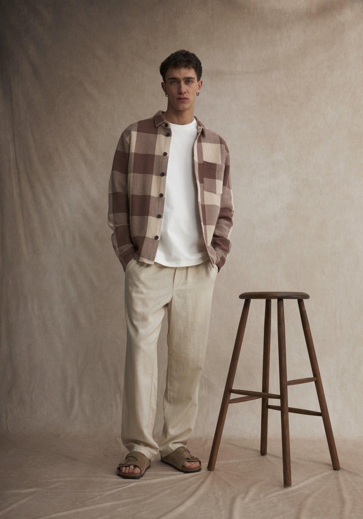 Veste ACORN - SDOLIVER WAFFLE CHECK