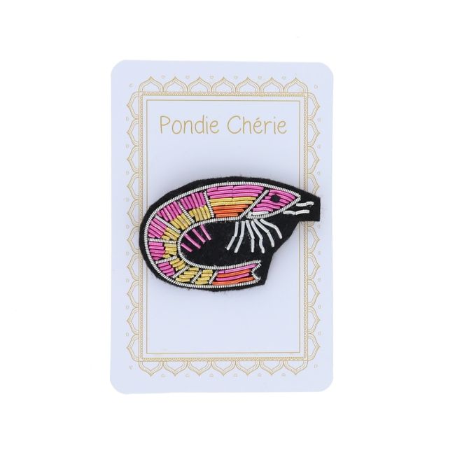 Broche Crevette