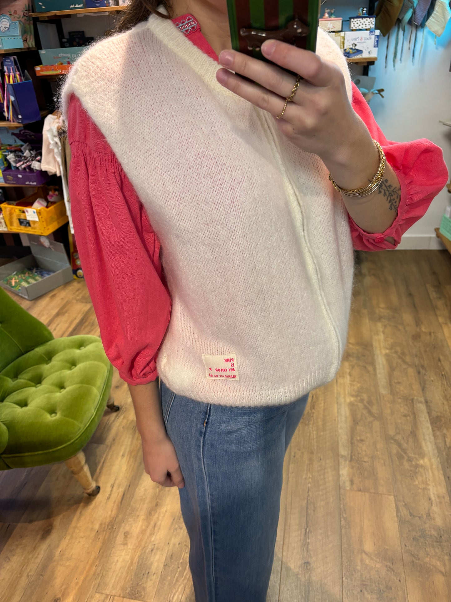 Gilet ECRU - Lili