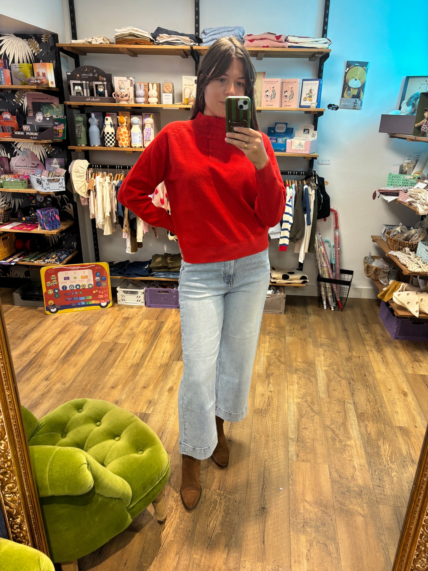 Pull FIERY RED - Ihdasila