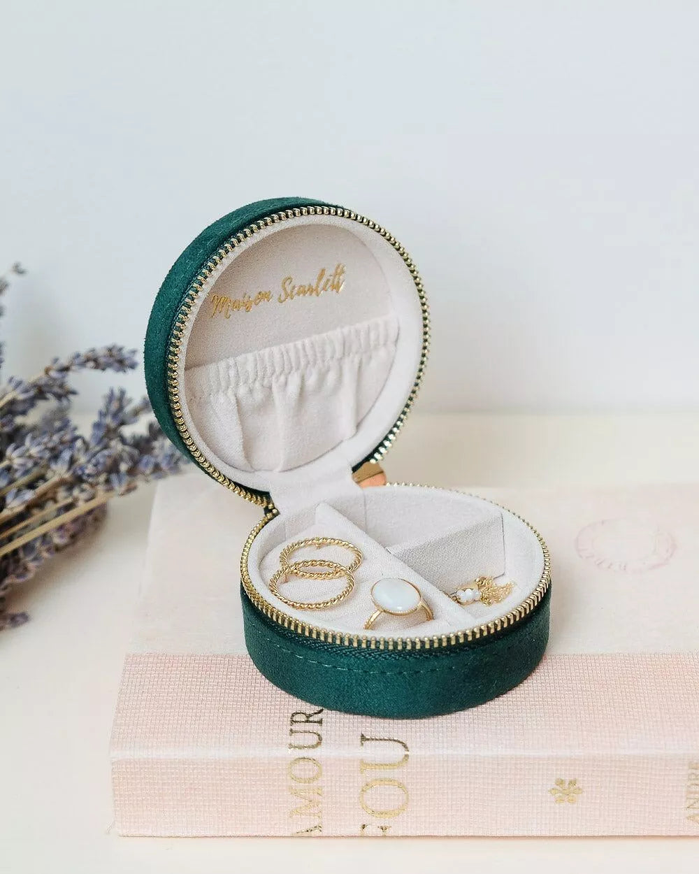 Boîte à bijoux YVONNE - VERT