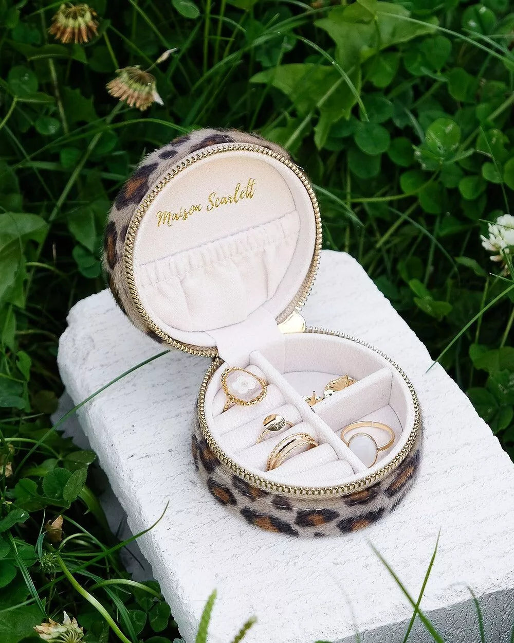 Boîte à bijoux YVONNE - LEOPARD