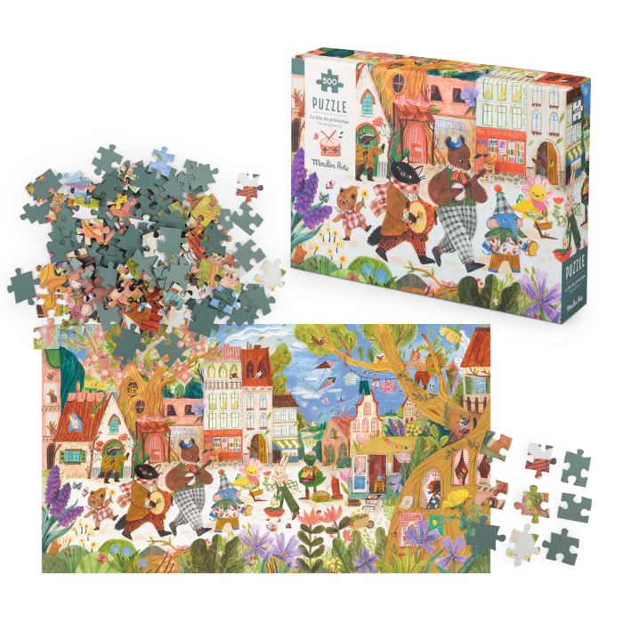 Puzzle Les Minouchkas 500pcs - Moulin Roty