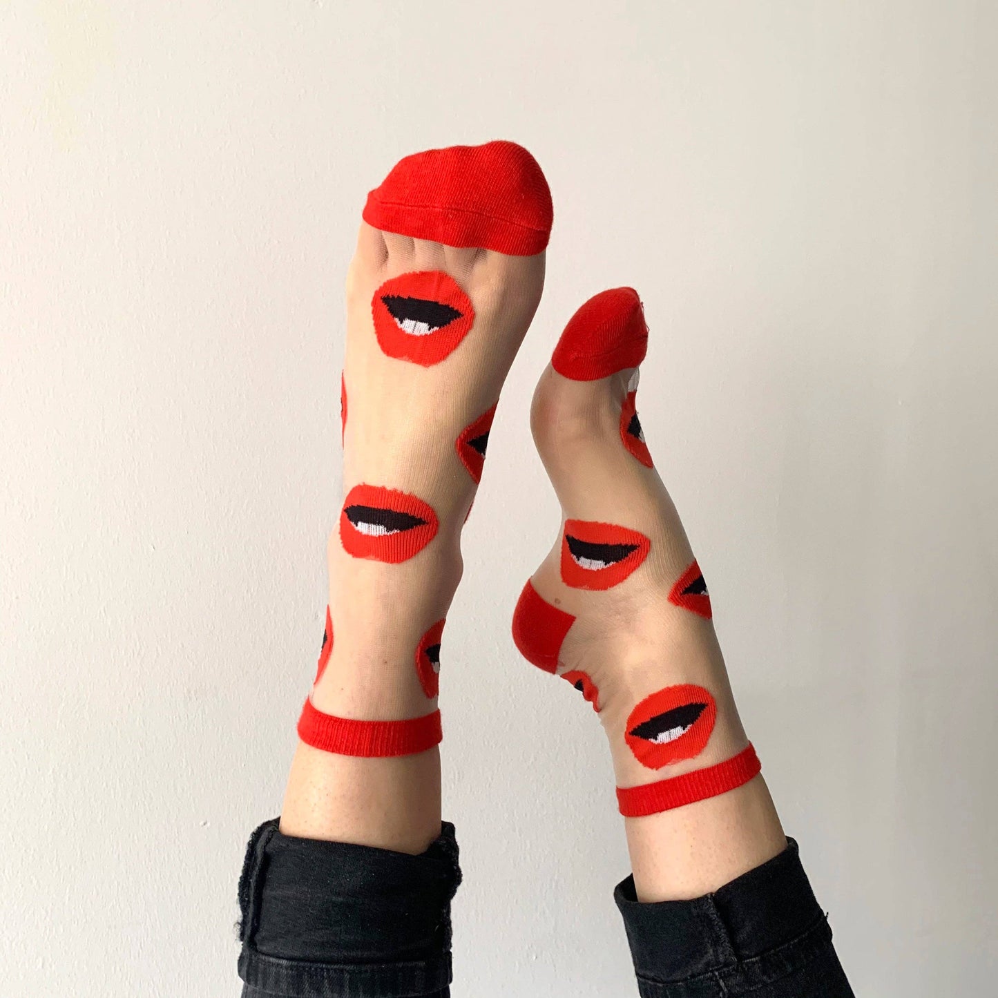 Maryline - Chaussettes avec bouches
