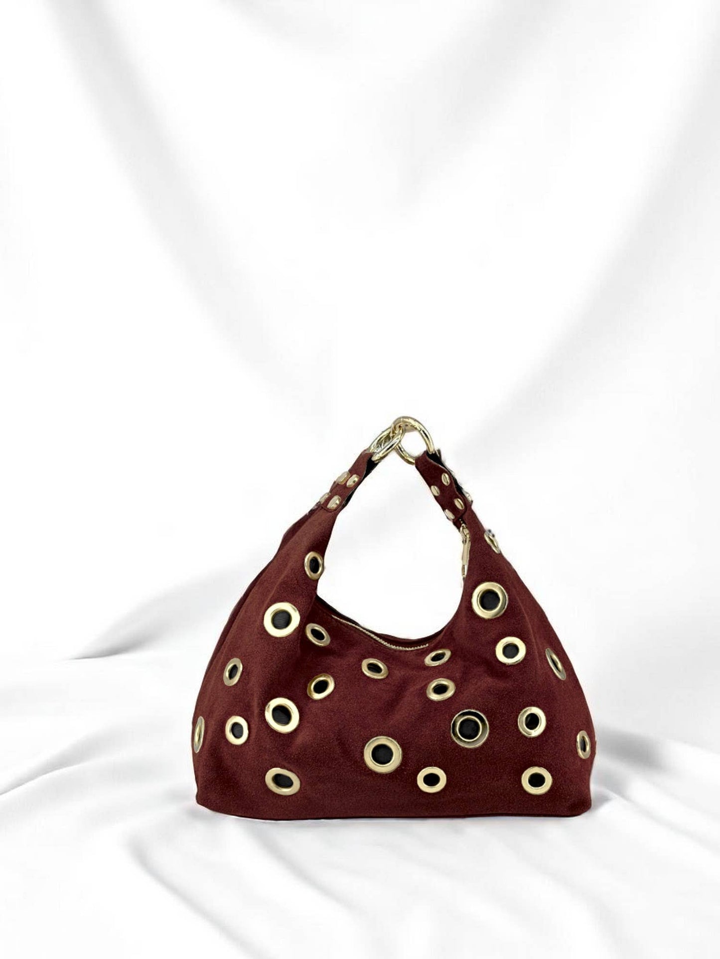 Sac en cuir suédé LIE DE VIN- Genesis