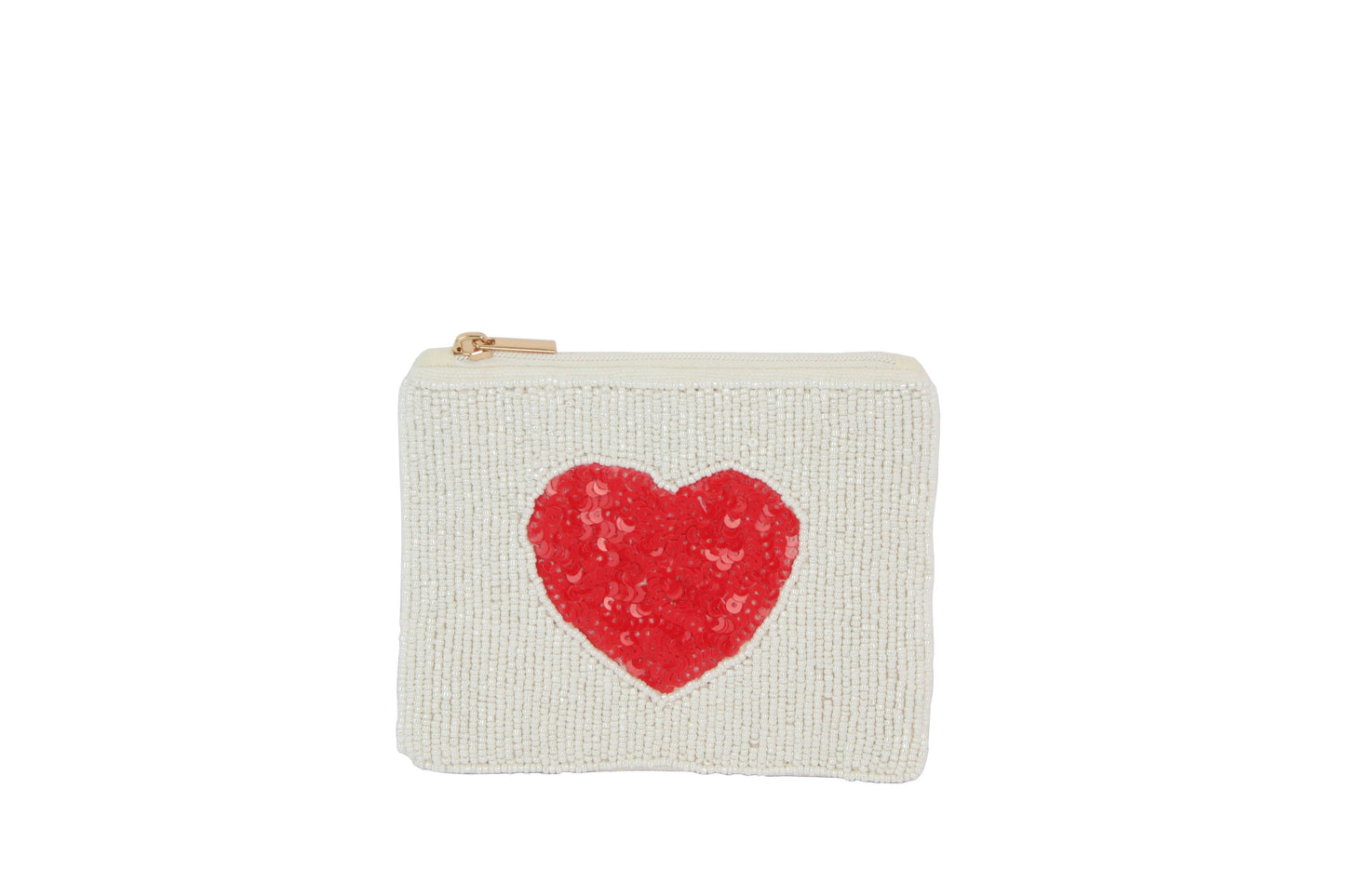 Porte-monnaie COEUR BLANC