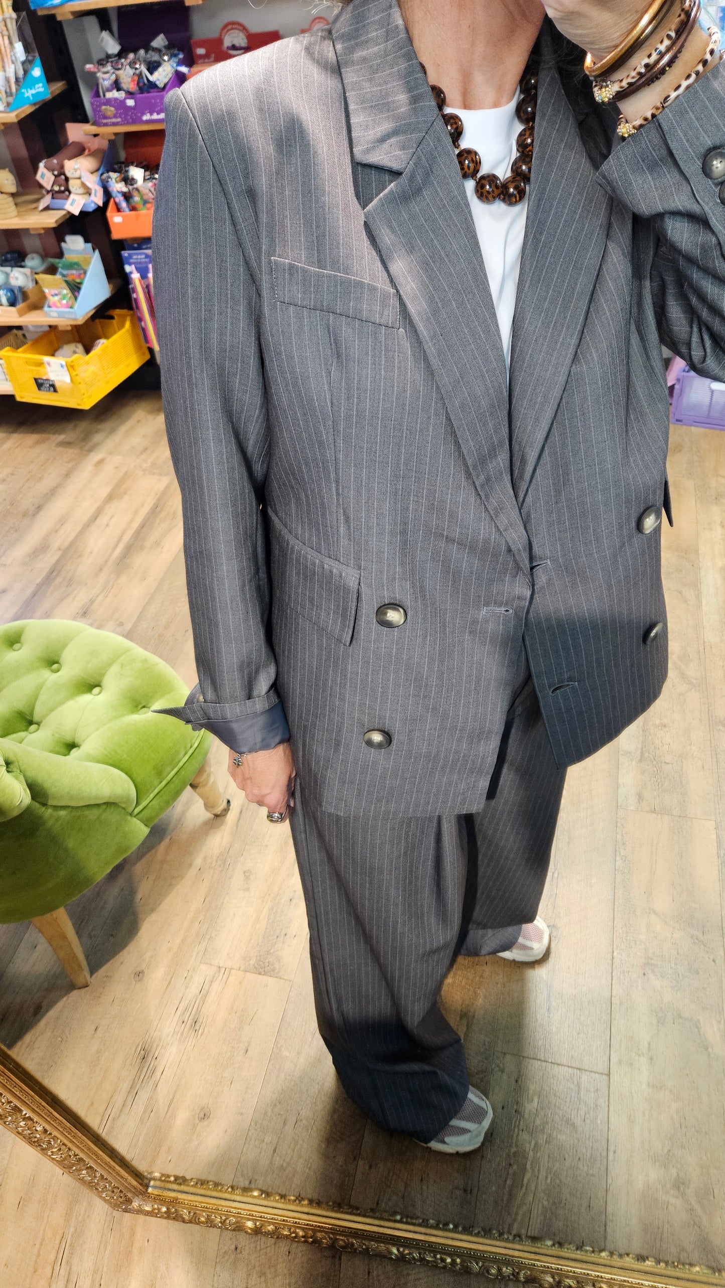 Veste GRIS CHINE - Adriel