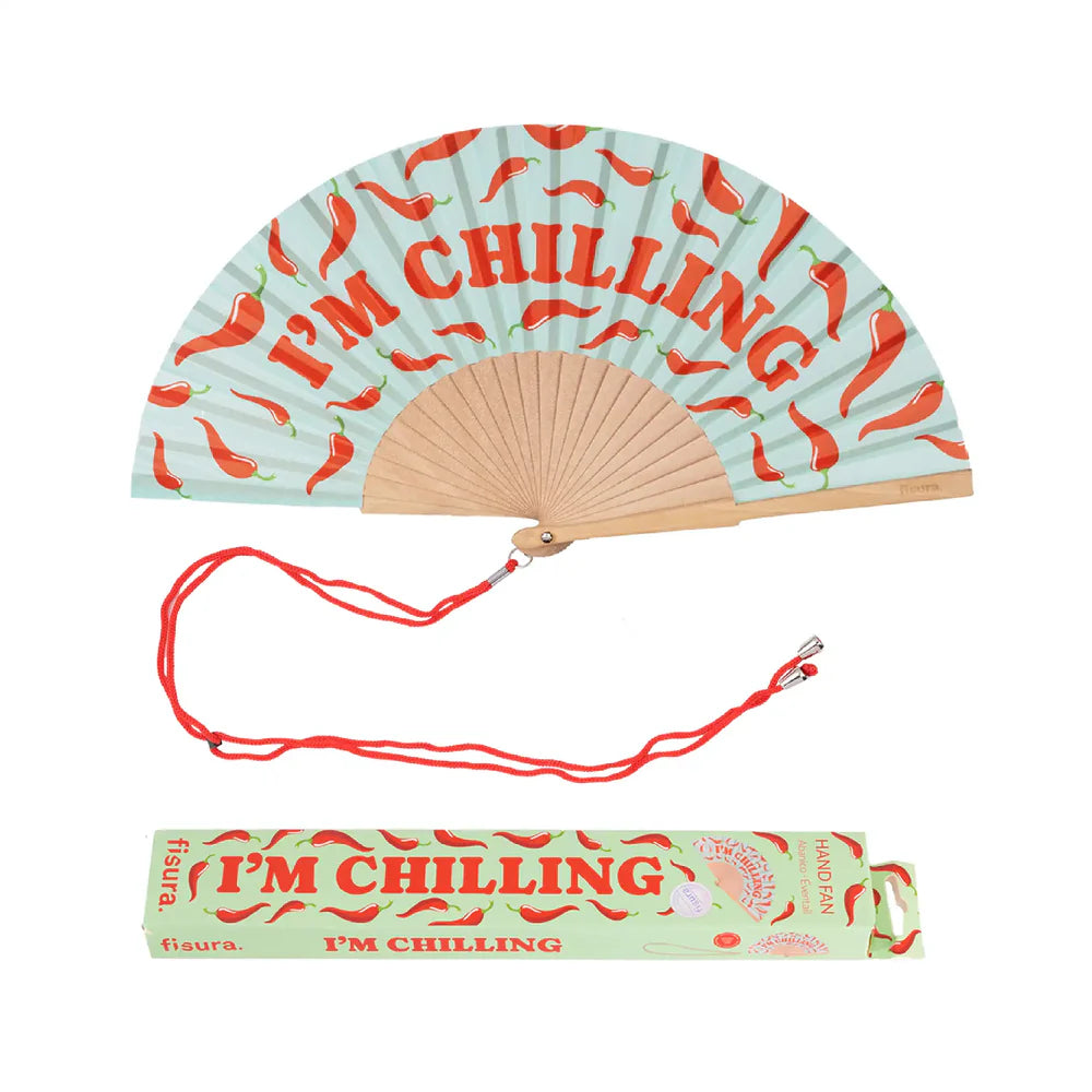 Eventail "I'm chilling"