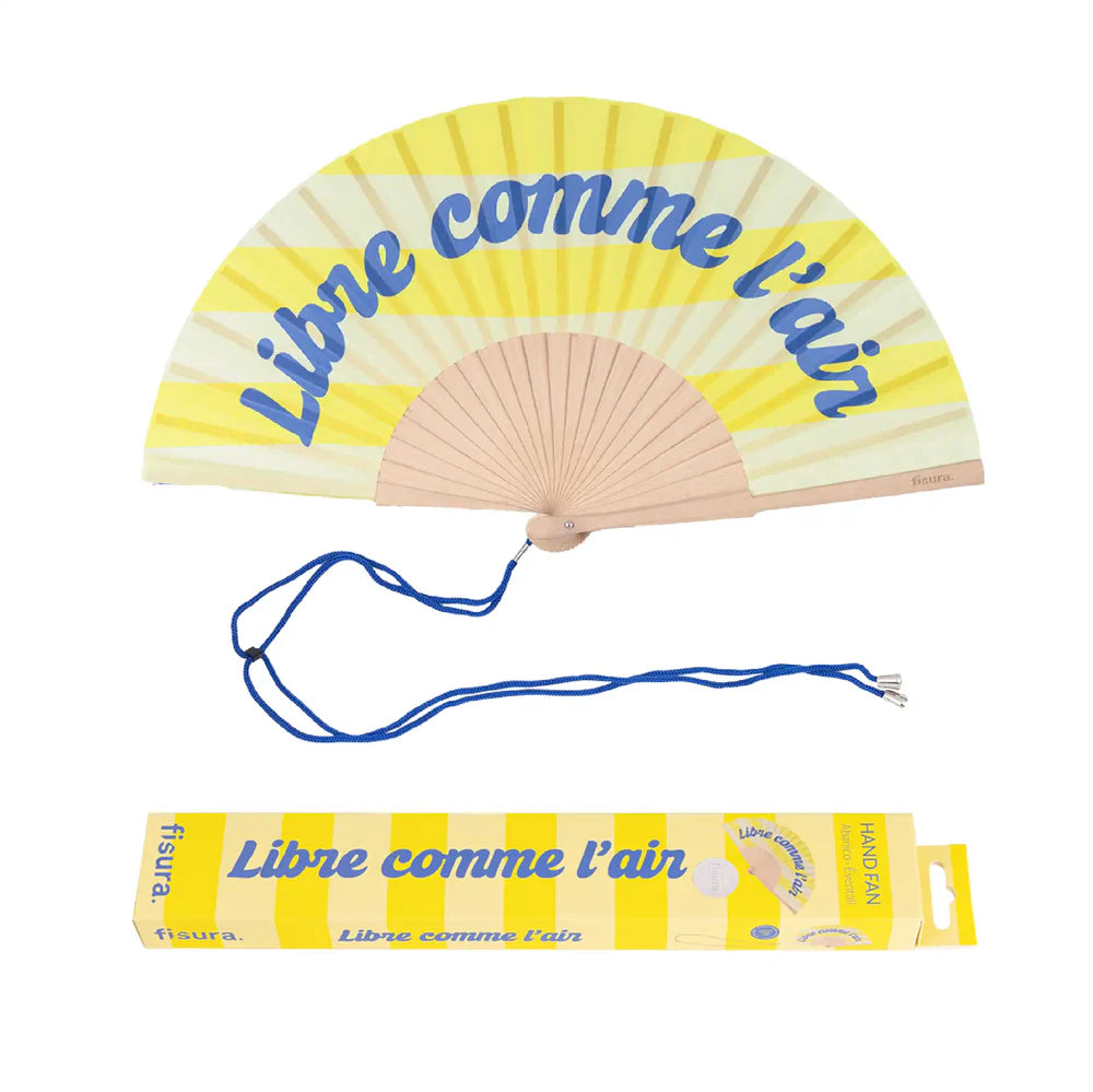 Eventail "Libre comme l'air"