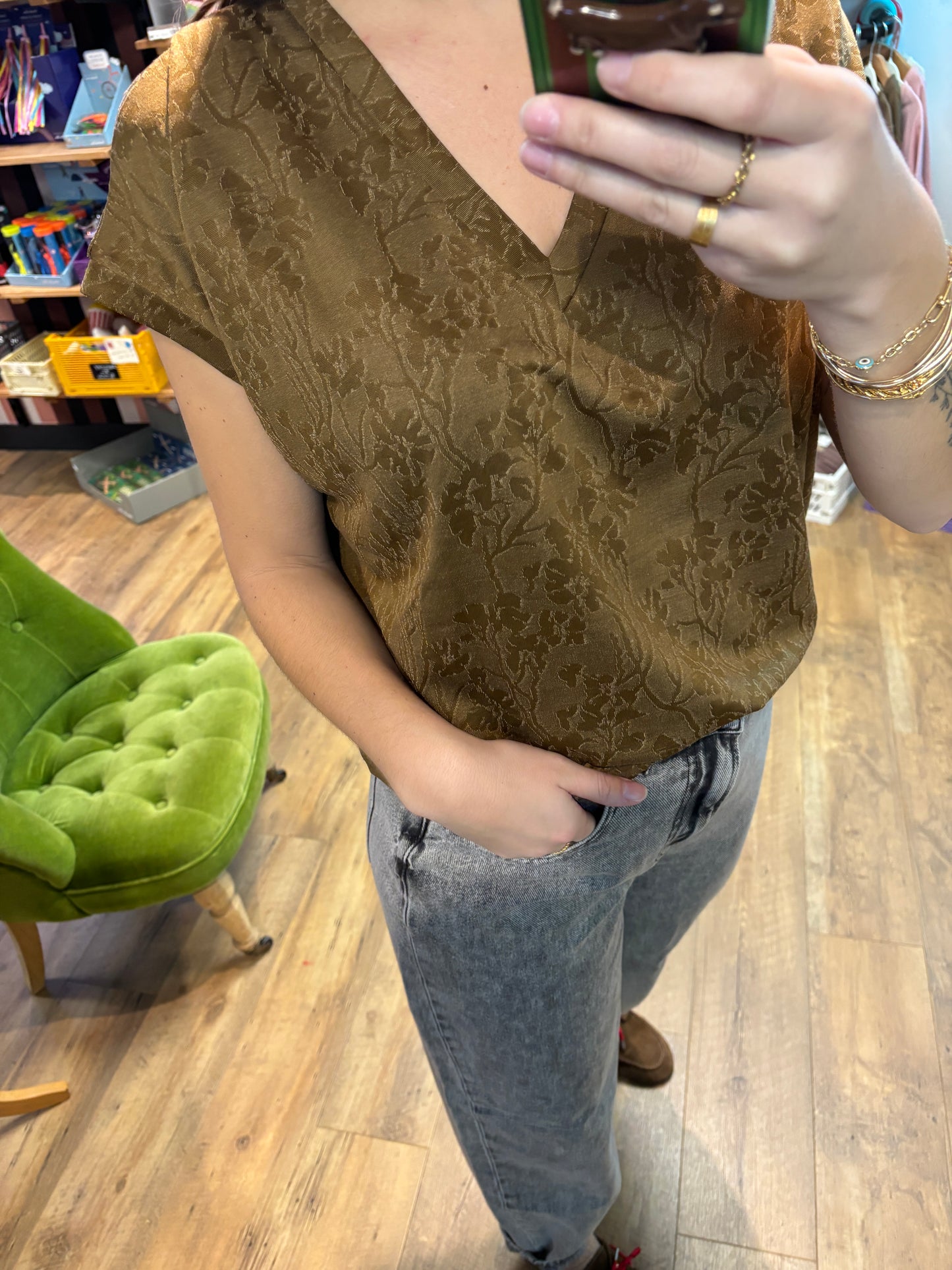 Tee-shirt BRUN - Raja