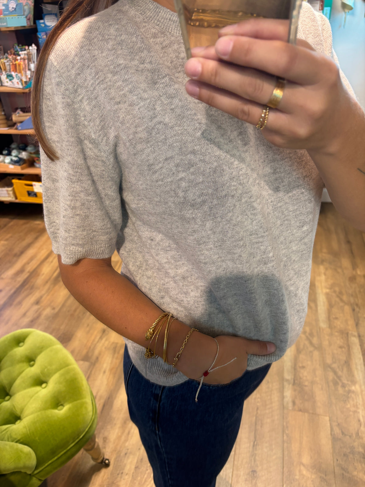 Pull GRIS CLAIR - Andrea