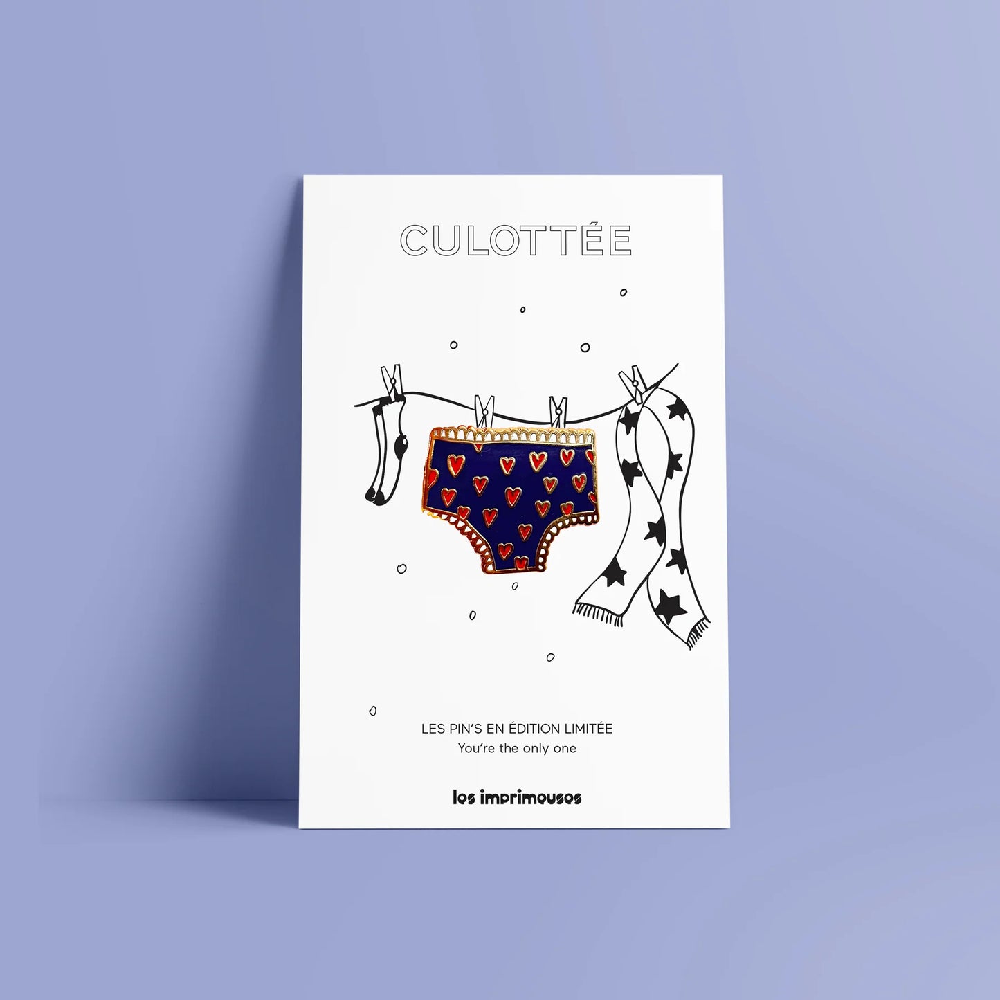 Pin’s Culottée - L’accessoire qui ose