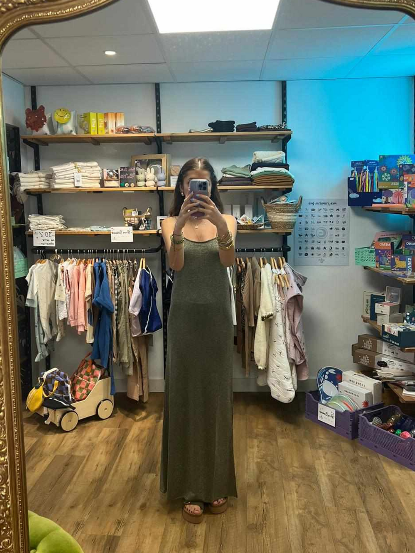 Robe DUSTY OLIVE - Viregine