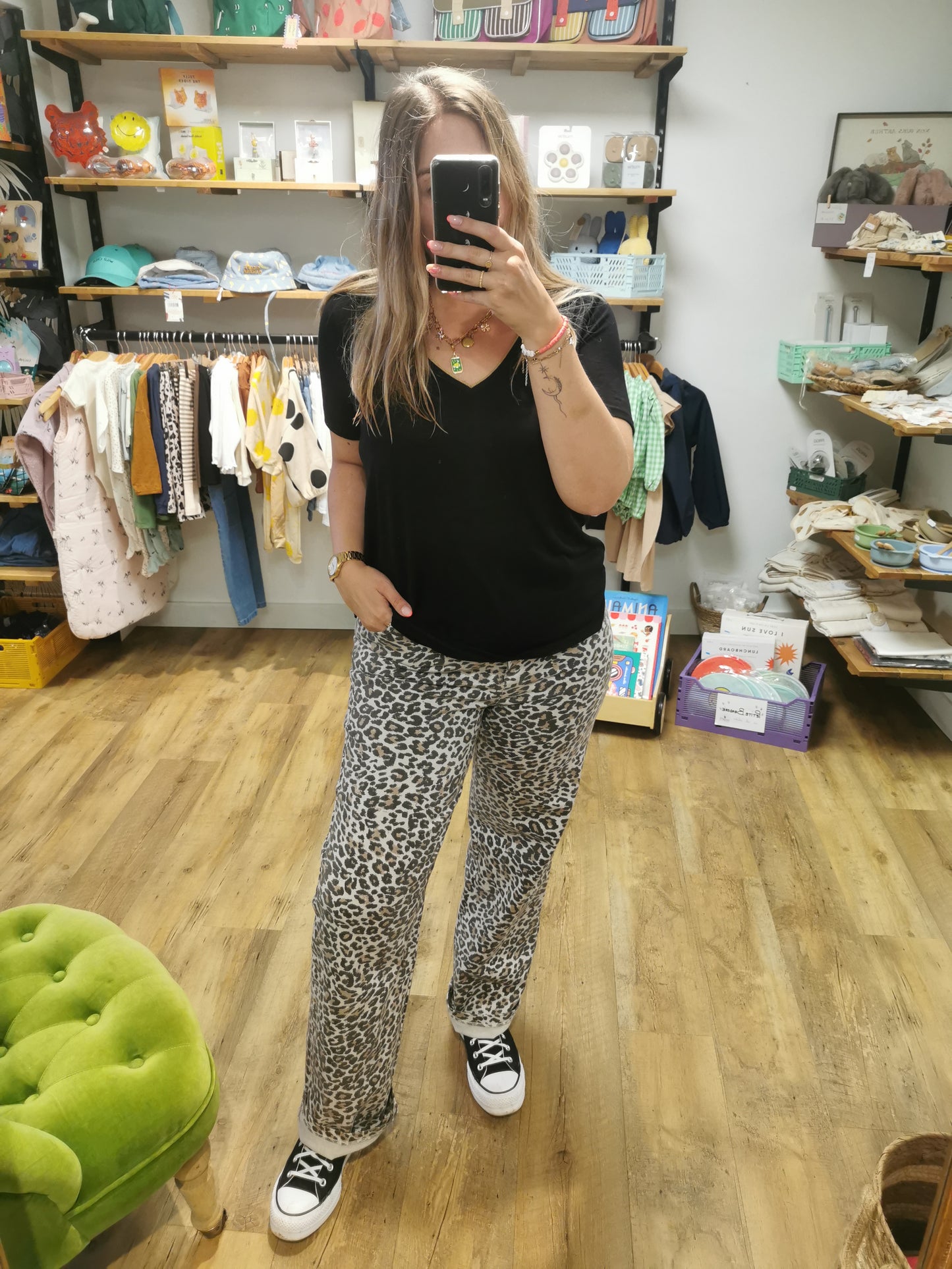 Tee-shirt BLACK - Vinoel Lurex
