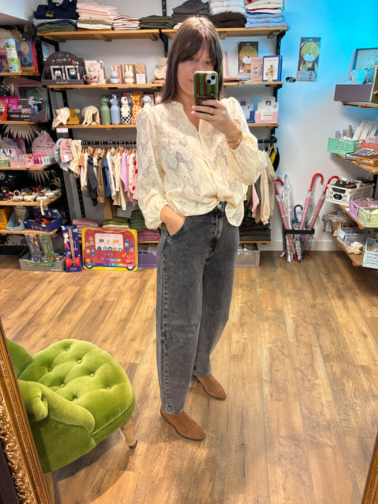 Jean’s Barrel -DENIM GREY WASHED - IHNAMELLY PA