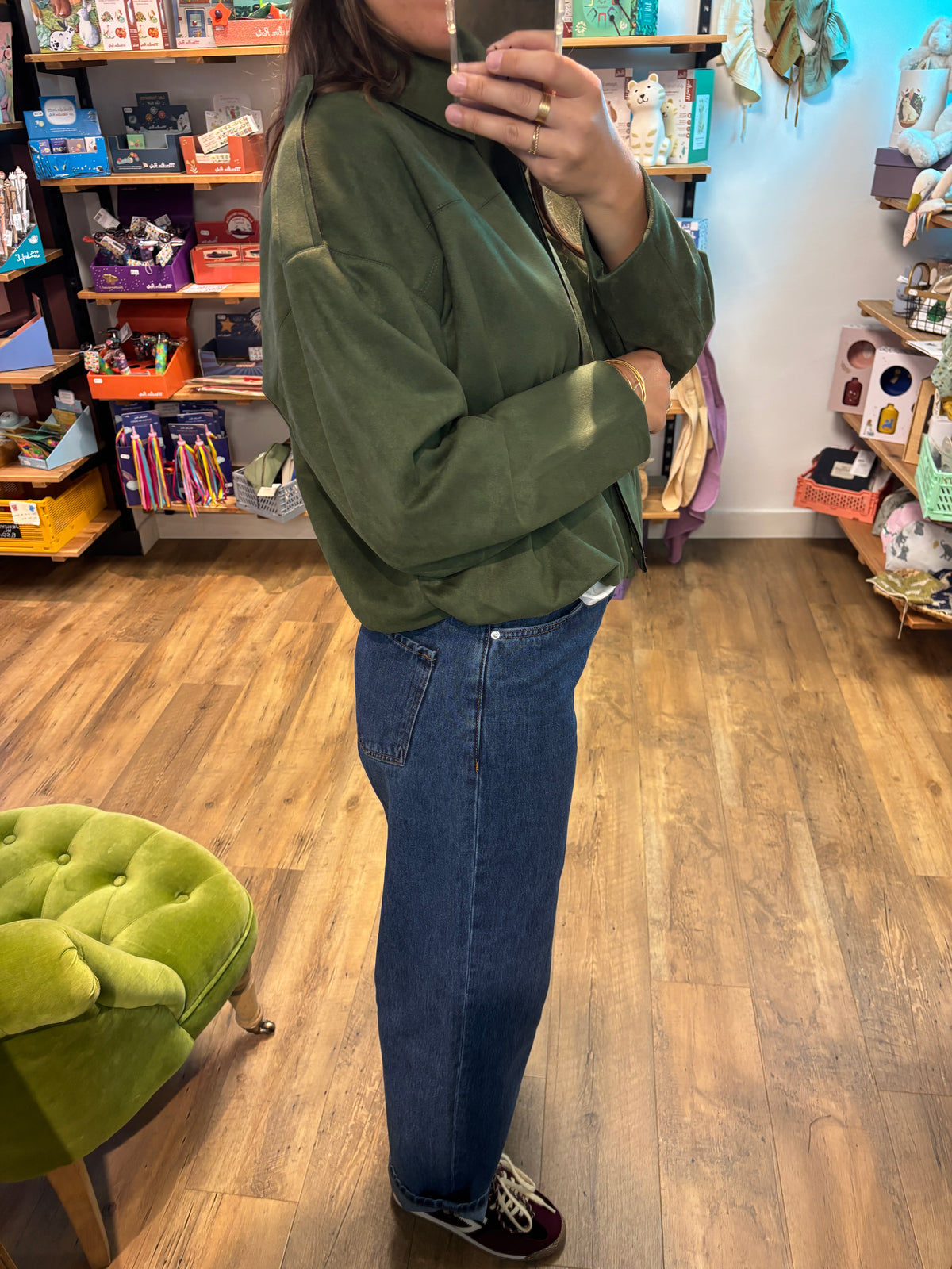Veste RIFFLE GREEN - Ihkeisha