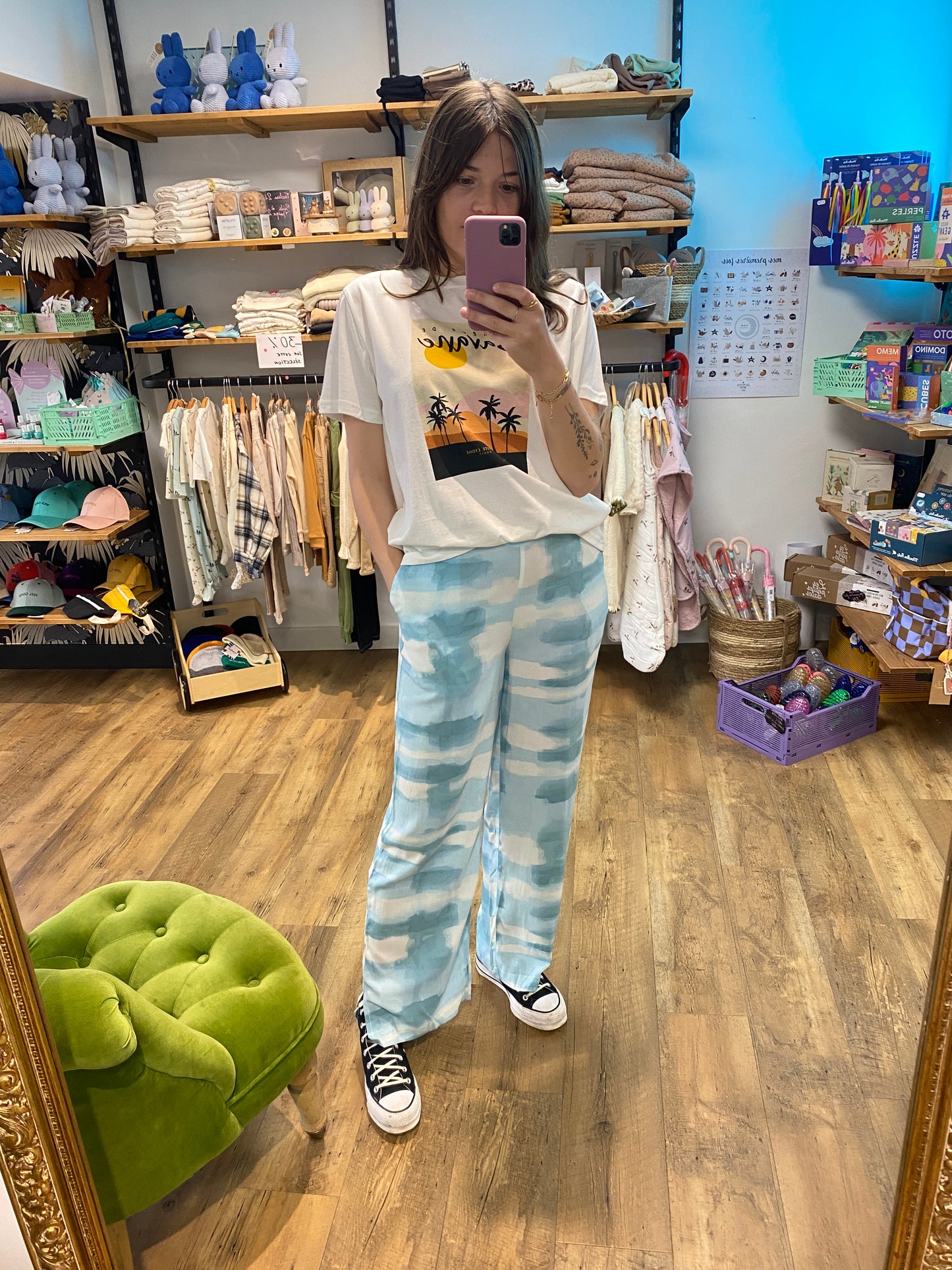 Pantalon NILE BLUE - Ihvianca