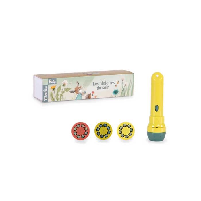 Lampe à histoires Trois Petits Lapins - Moulin Roty