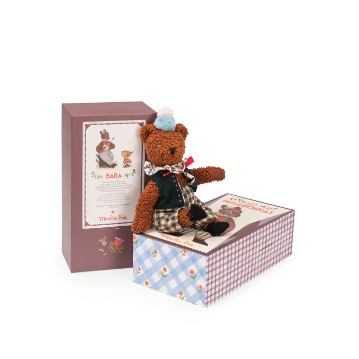 Peluche Baba Le grand ours Les Minouchkas - Moulin Roty
