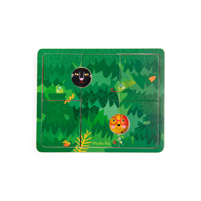 Puzzle en bois à 3 étages - Moulin Roty