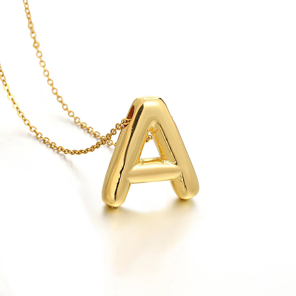 Collier Lettre-