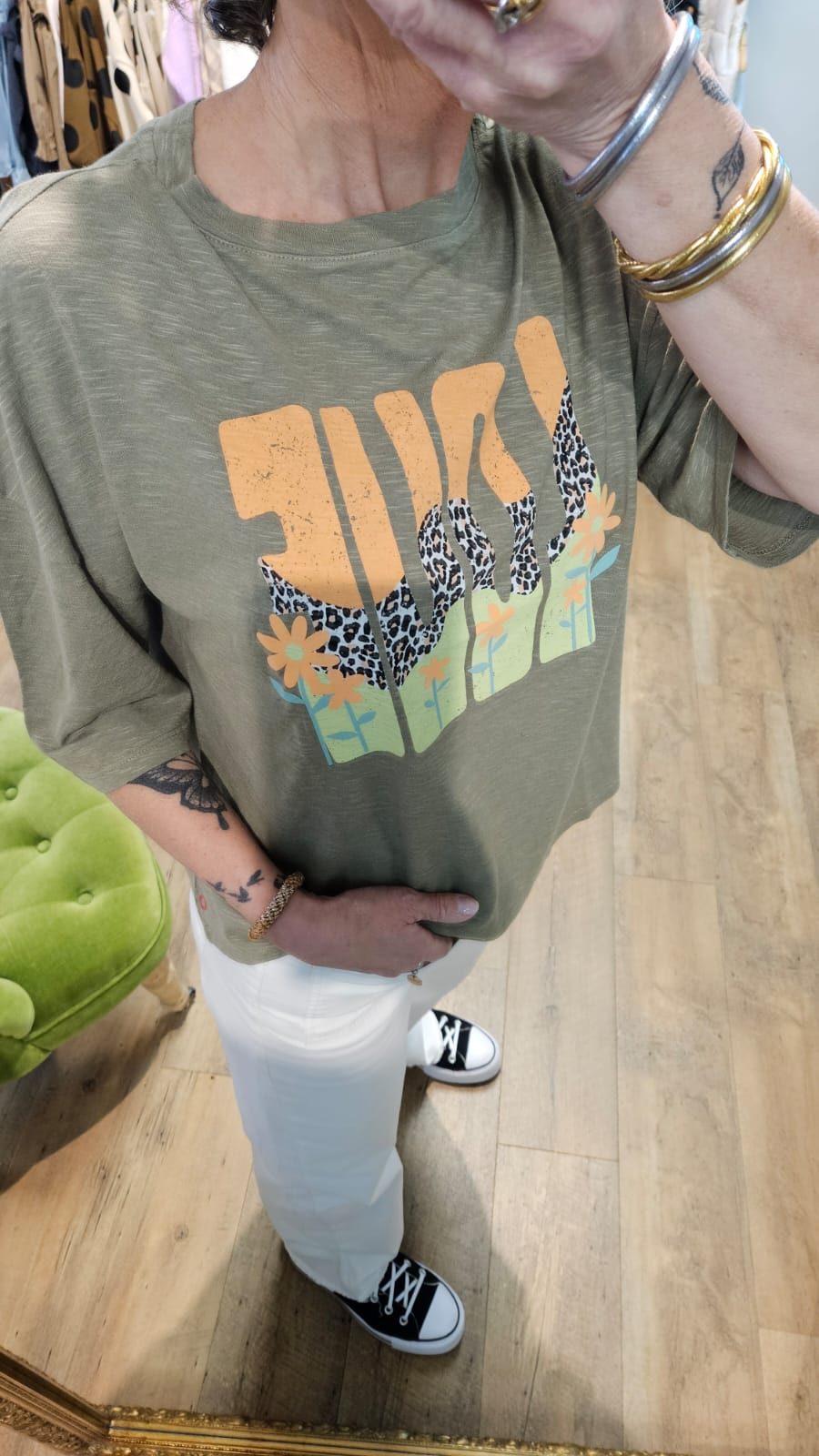 Tee-shirt KAKI - Judith