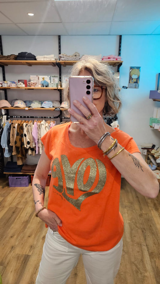 Tee-shirt ORANGE - Anna