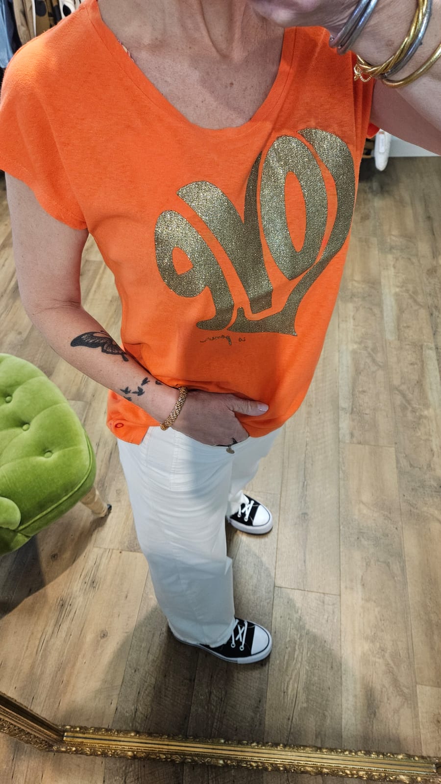 Tee-shirt ORANGE - Anna