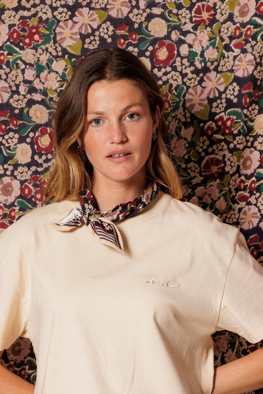 Foulard "Manika" SEPTEMBER TAFFETA - Apaches
