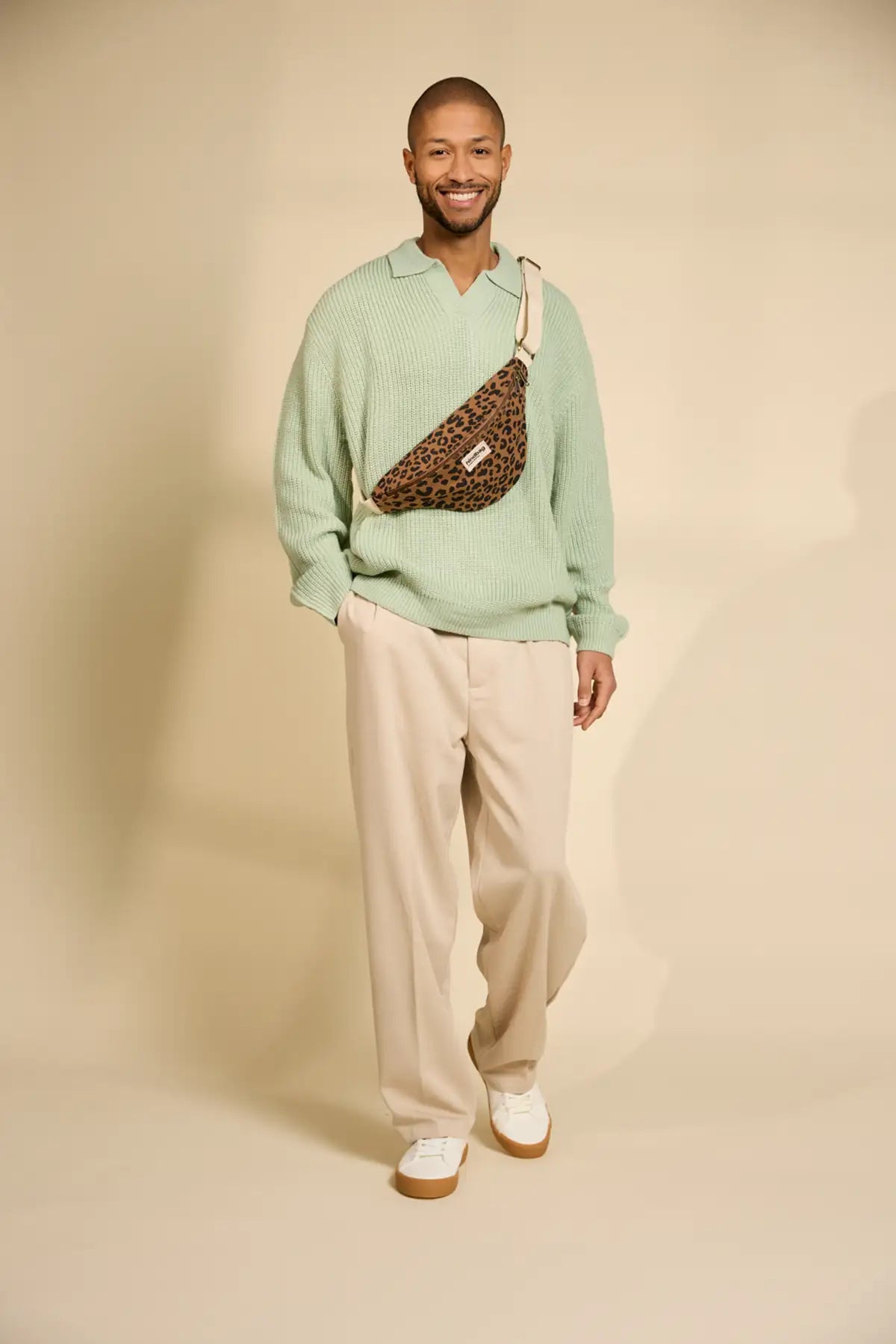 Sac banane LEOPARD CANNELLE - Olivia