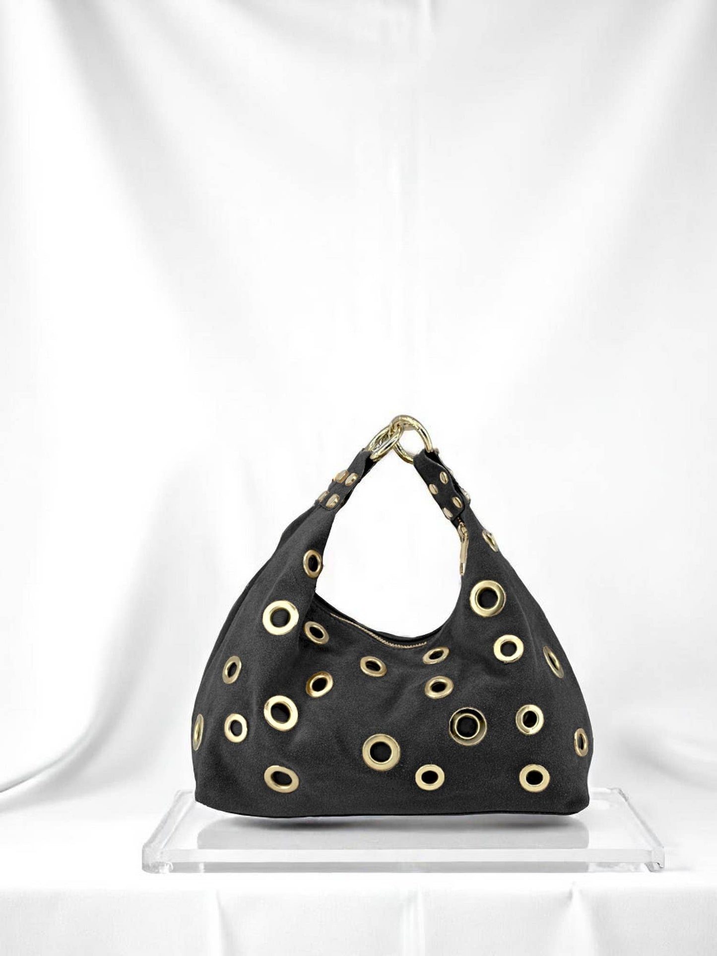Sac en cuir suédé LIE DE VIN- Genesis