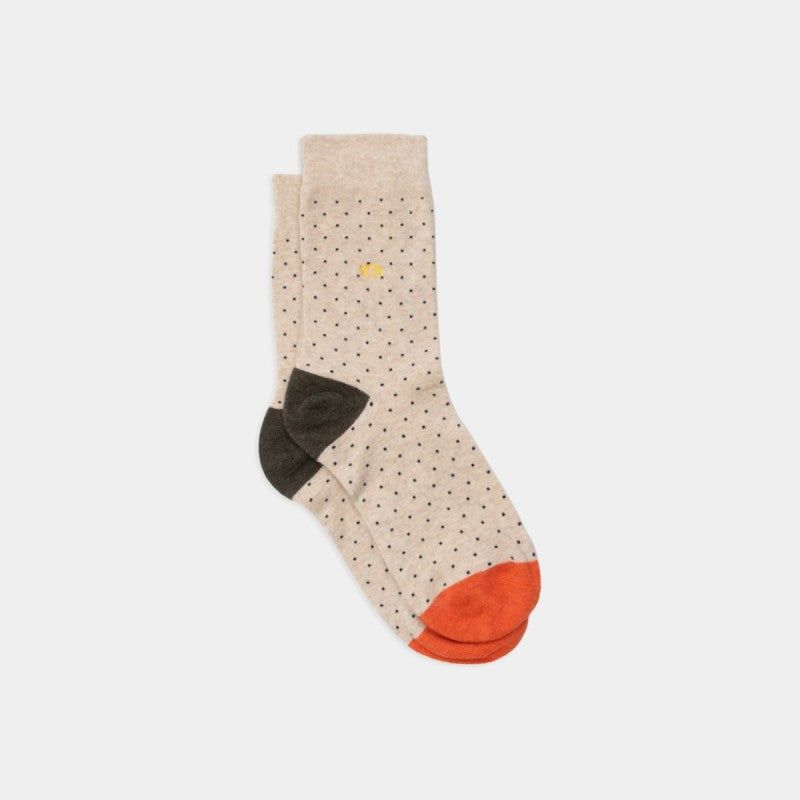 Chaussettes square - NATURAL