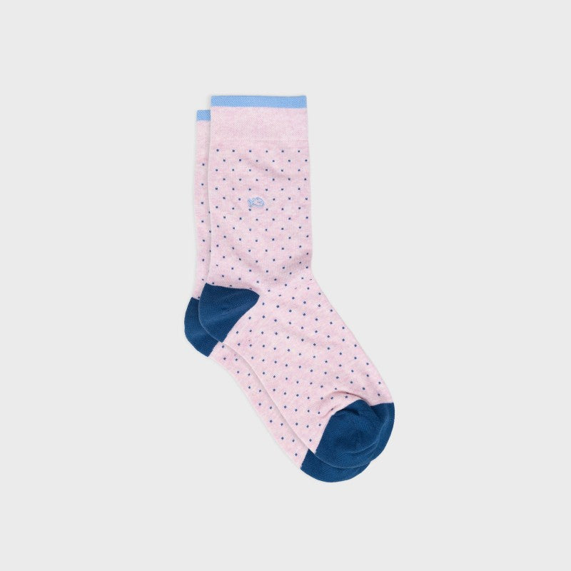 Chaussettes square - ROSE