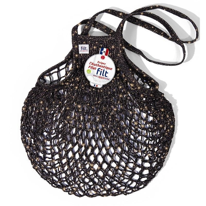 Filet à provision NOIR LUREX