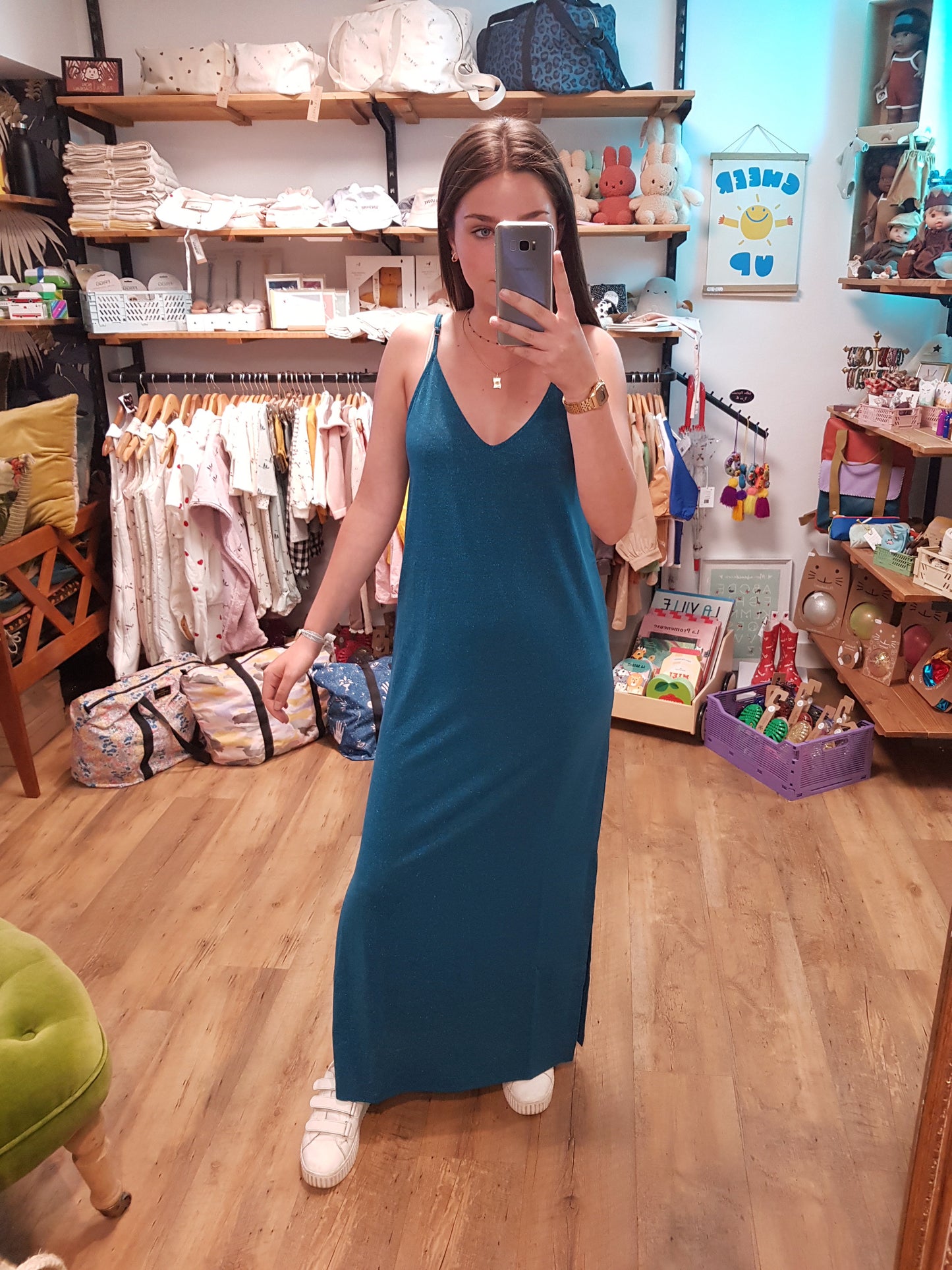 Robe MOROCCAN BLUE - Viluxi