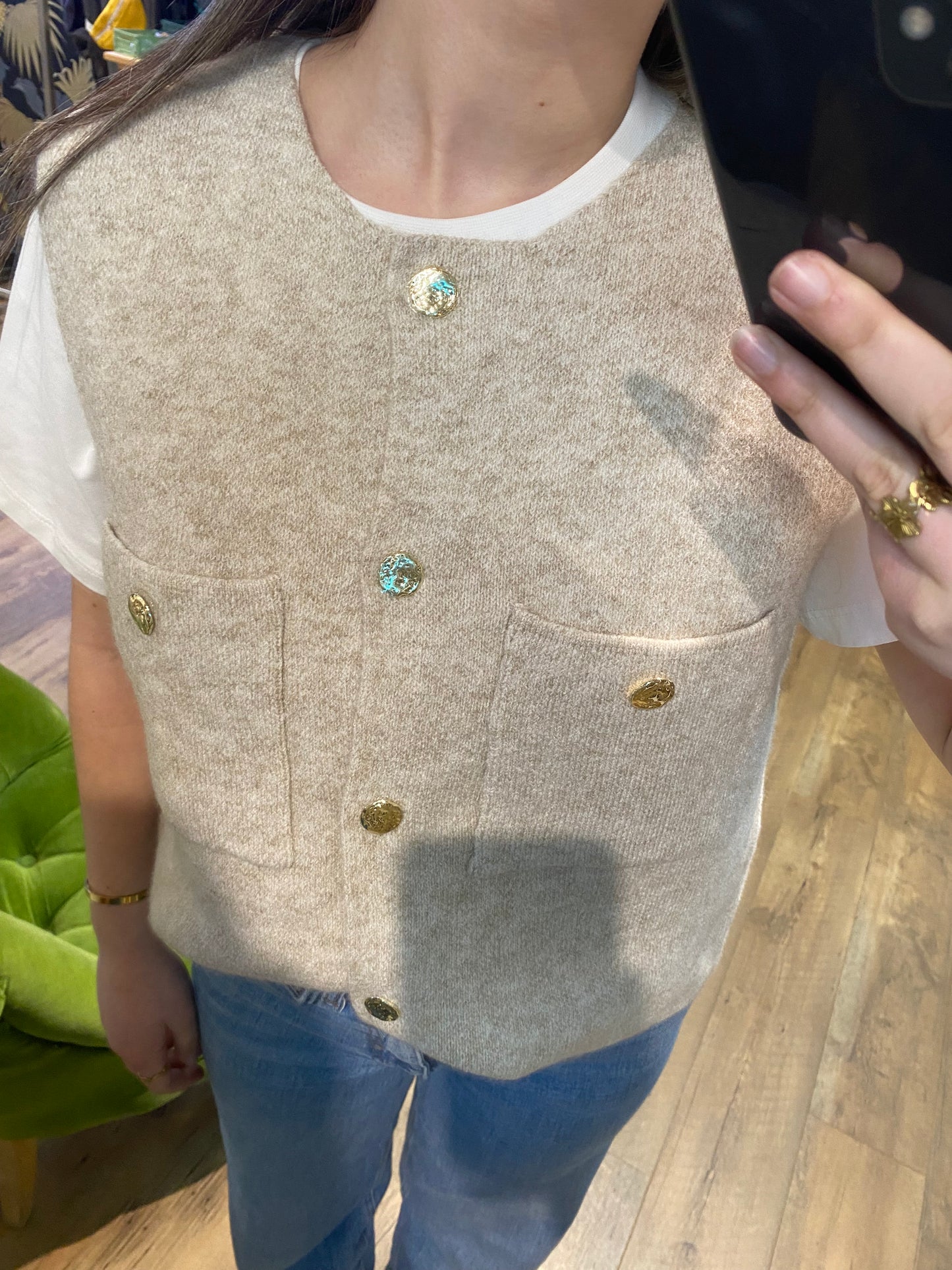 Gilet BEIGE - Rita