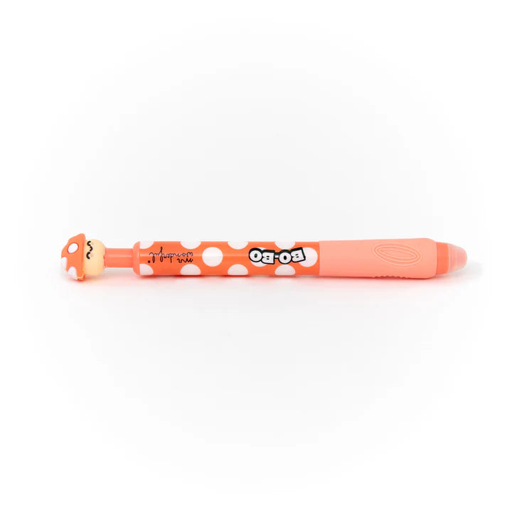 Stylo effaçable Bo-Bo Click ! - Champignon