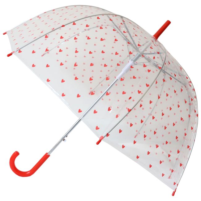Parapluie adulte - Cœurs Rouges